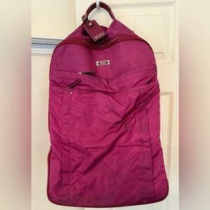 TUMI VOYAGEUR LEGER CARRY-ON LUGGAGE IN A VIBRANT PINK 🎀